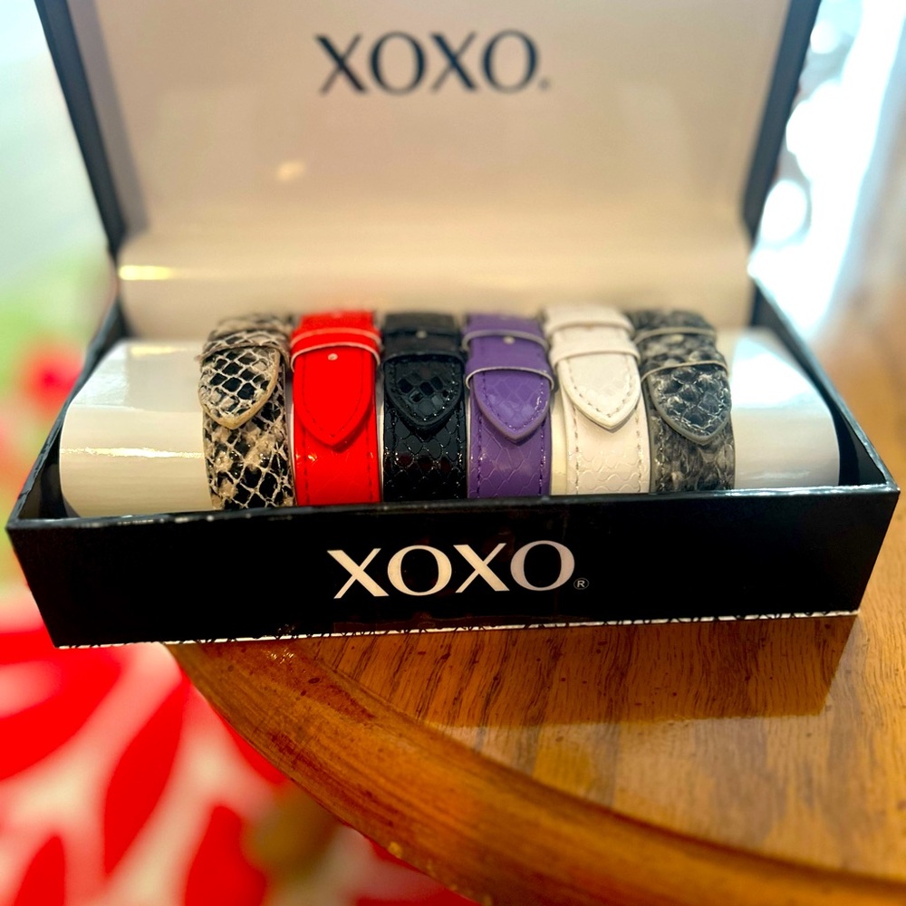 XOXO Fashion Watch Bands Pack of 6